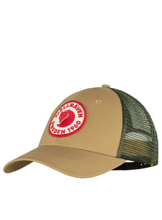 Czapka z daszkiem Fjallraven 1960 Logo Langtradarkeps - buckwheat brown