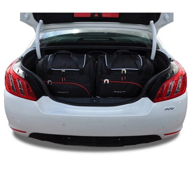 PEUGEOT 508 LIMOUSINE 2011-2014 TORBY DO BAGAŻNIKA 5 SZT
