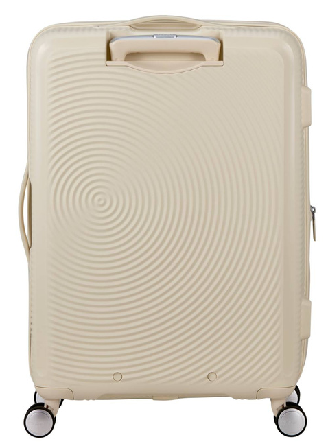 Walizka średnia American Tourister Soundbox EXP - coconut sand