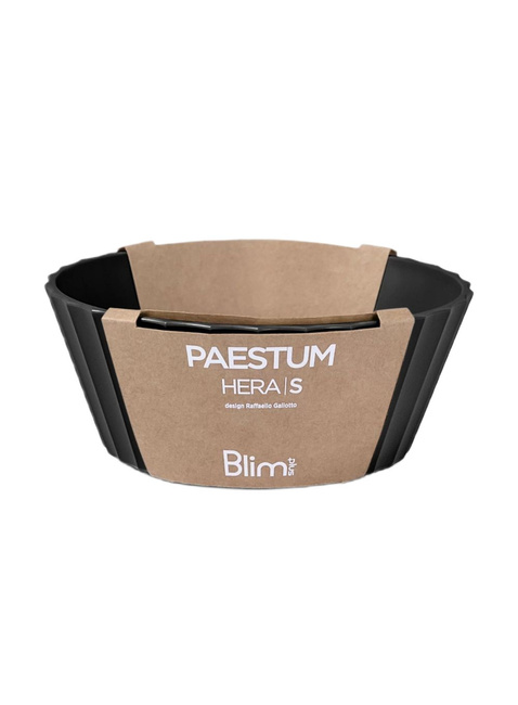 Miska okrągła mała Blim+ Hera S - carbon black