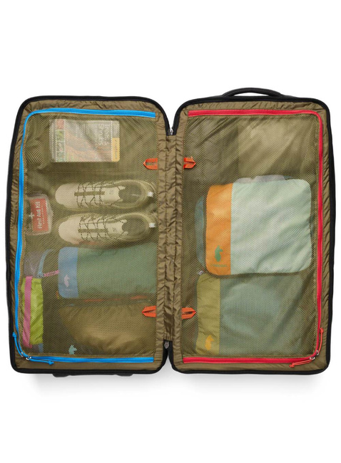 Duża torba podróżna na kółkach Cotopaxi Allpa Roller Bag 100 l - black