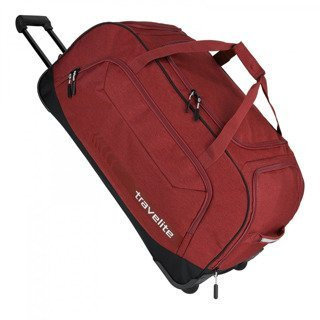 Duża torba podróżna na kółkach Travelite Kick-Off XL - red