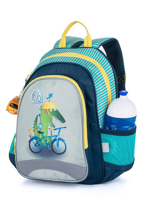 Plecak przedszkolny dziecięcy Topgal SISI - krokodyl