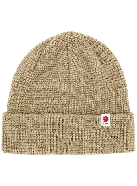 Czapka dzianinowa Fjallraven Tab Hat - fossil