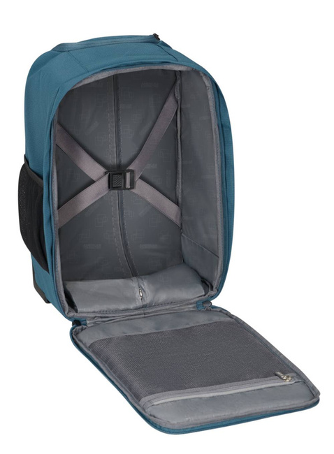 Plecak na kółkach American Tourister Take2Cabin S underseat - harbor blue