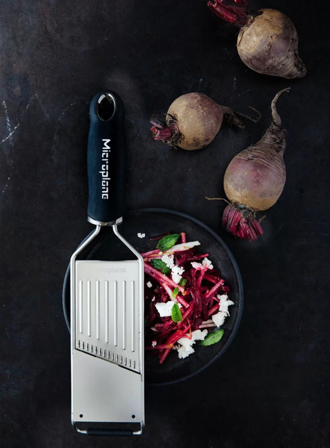 Ręczna krajalnica do warzyw i owoców Microplane Gourmet Julienne - black