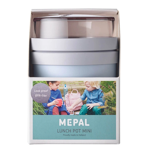 Lunchpot Mepal Ellipse mini 420 ml - nordic blue 