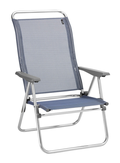 Fotel kempingowy Lafuma Alu Low Batyline® Iso - ocean blue