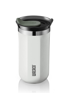 Kubek termiczny turystyczny Wacaco Octaroma Lungo 300 ml - ceramic white