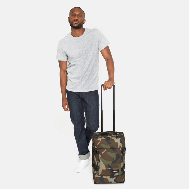 Podróżna torba samolotowa Eastpak Strapverz S constructed camo