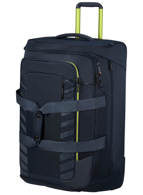 Duża torba podróżna Samsonite Respark Duffle 74 cm - midnight blue / lime