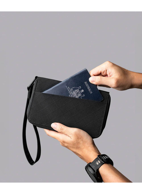 Portfel paszportówka Alpaka Zip Passport Wallet - black