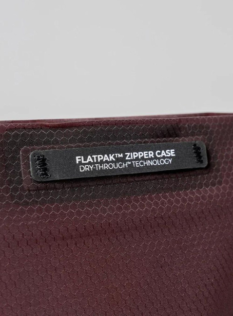 Kosmetyczka podróżna Matador FlatPak™ Zipper Toiletry Case - garnet