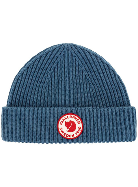Czapka zimowa Fjallraven 1960 Lite Logo Hat - indigo blue
