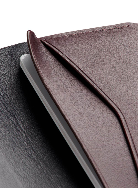 Kartownik portfel na karty Bellroy Under Cover RFID - deep plum