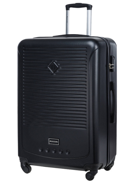 Walizka duża Puccini Corfu - czarny