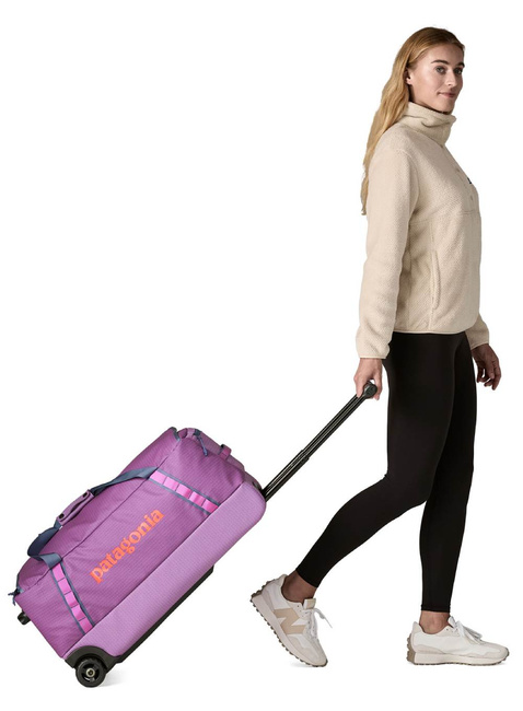 Torba podróżna Patagonia Black Hole Matte Wheeled Duffel 70 l - brisk purple