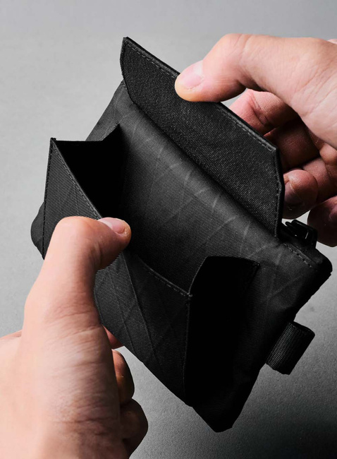 Portfel saszetka Alpaka Zip Pouch Coin - black