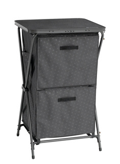 Składana szafka turystyczna Outwell Domingo - charcoal