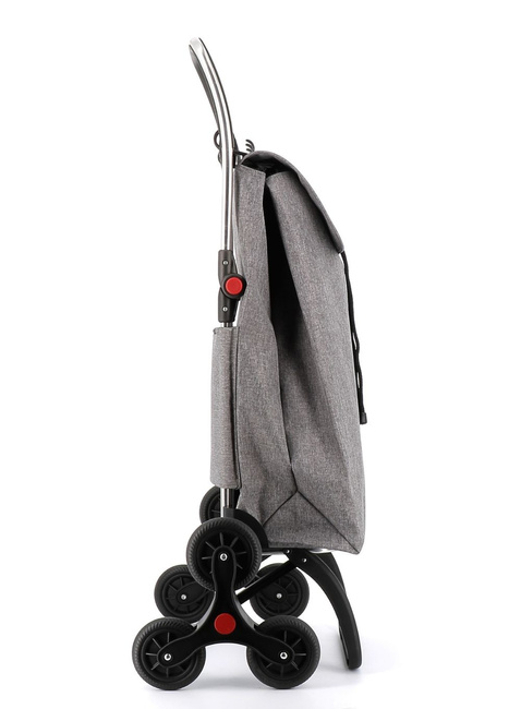 Wózek na zakupy składany na schody Rolser I-Max TWEED - grey