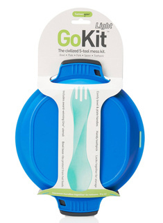 Zestaw turystyczny Humangear GoKit Light (5 tool) - charcoal / blue