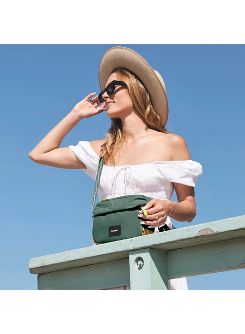 Torba antykradzieżowa na ramię Pacsafe Go Anti-Theft Crossbody Bag - spruce green