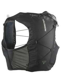 Kamizelka do biegania Salomon Active Skin 4 - black / metal