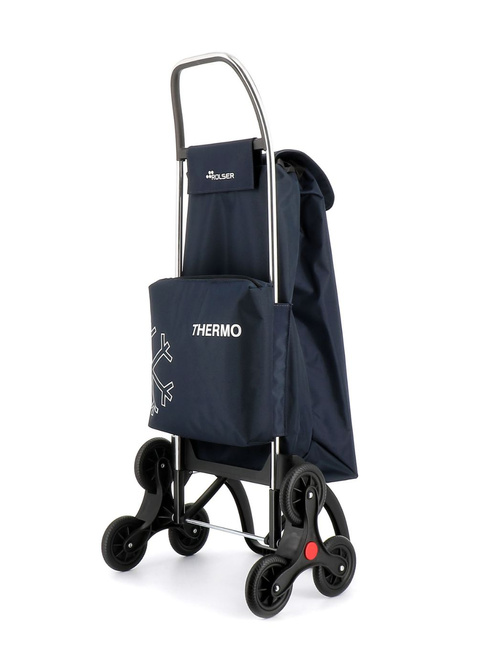 Wózek na zakupy Rolser I-Max Thermo Zen z 6 kołami - navy blue