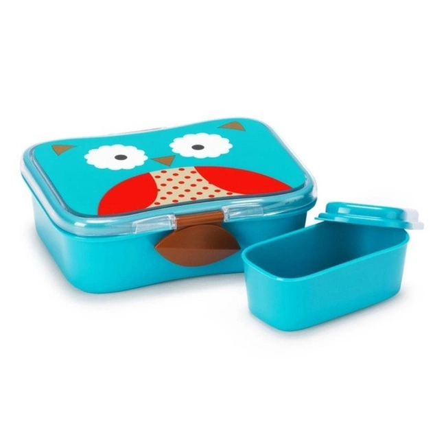Lunchbox do szkoły Skip Hop Zoo Little Kid Lunch Kit - owl