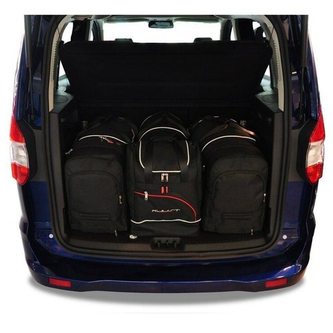 FORD TOURNEO COURIER 2014+ TORBY DO BAGAŻNIKA 4 SZT