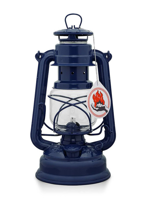 Lampa naftowa Feuerhand Hurricane Baby Special 276 - cobalt blue
