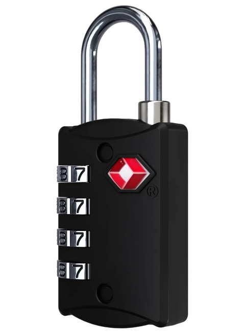 Kłódka szyfrowa do bagażu CabinZero TSA Travel Lock - absolute black
