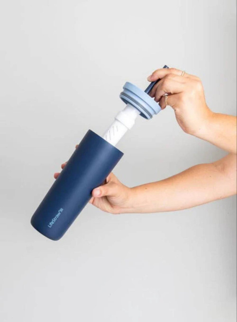Izolowany kubek z filtrem LifeStraw Go Tumbler 0,5 l - laguna teal