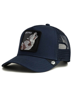 Czapka z daszkiem Goorin Bros Lone Wolf Trucker - navy