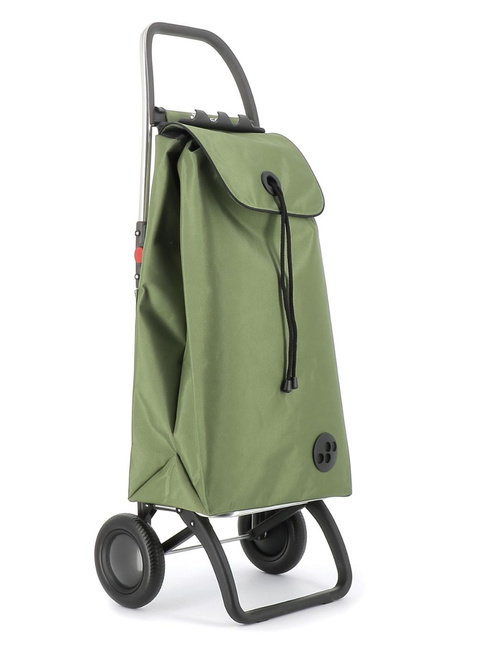 Dwukołowy, składany wózek na zakupy Rolser I-Max MF 2L - khaki