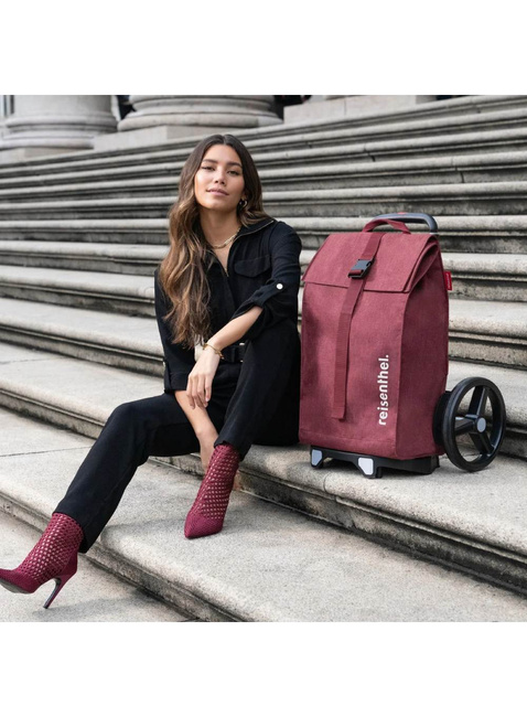 Wózek torba na zakupy Reisenthel Citycruiser - twist maroon