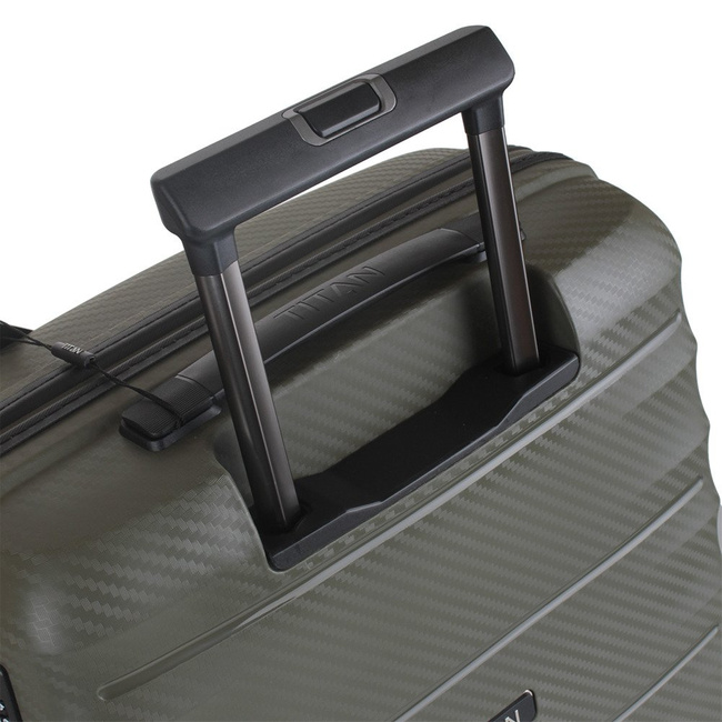 Walizka średnia Titan Highlight poszerzana - khaki