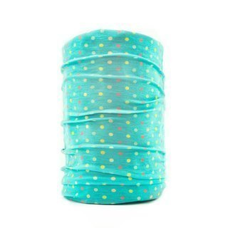 Bandana sportowa tuba Dr.Bacty - polka dots mint