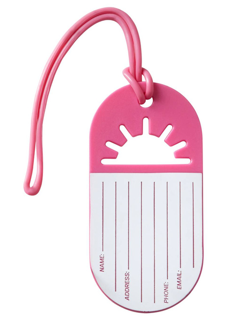 Zawieszki adresowe do bagażu American Tourister Func Tags 2 szt. - chasing sunset