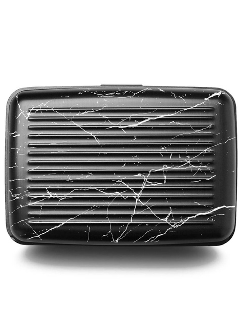Portfel aluminiowy Ogon Design Stockholm Card Case Premium V3 - marble