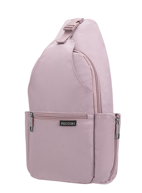 Plecak na jedno ramię Puccini Easy Sling Bag - różowy
