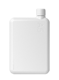 Butelka na wodę Memobottle Stainless Steel A5 1080 ml - white