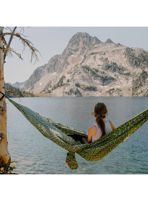 Hamak 2-osobowy Grand Trunk TrunkTech Double Hammock - green mamba