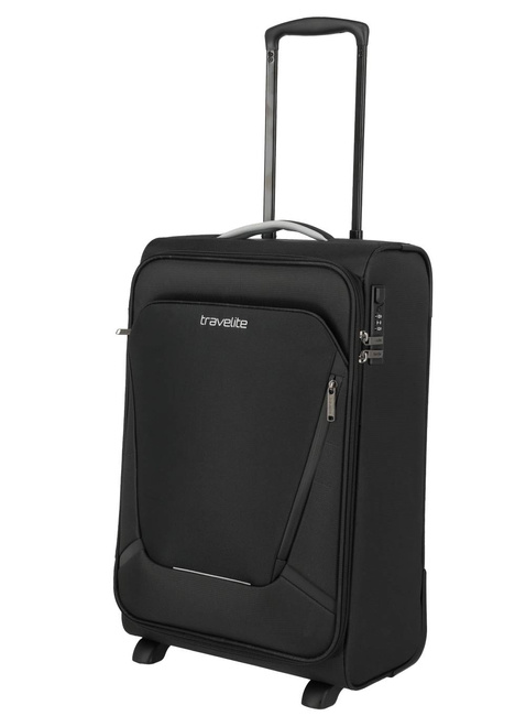 Walizka kabinowa Travelite Jetpack Slim 2W Cabin - black