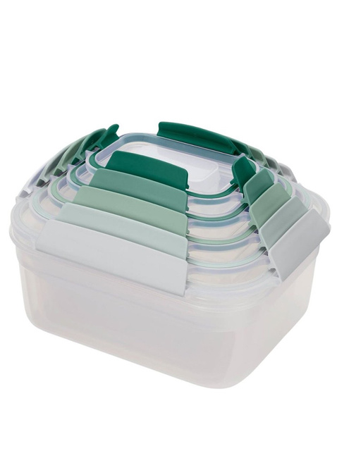 Zestaw 5 pojemników na żywność Joseph Joseph Nest™ Lock - green