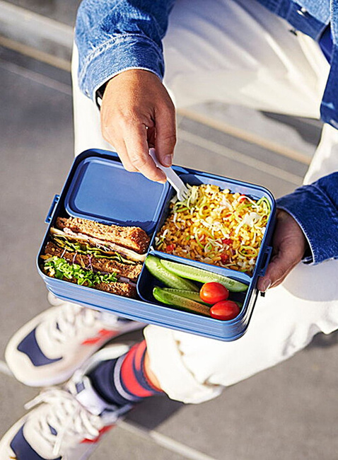 Pojemnik lunchbox Mepal bento Take a Break large - nordic blue new