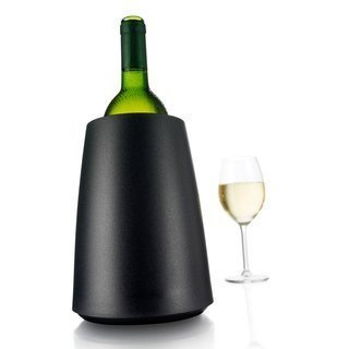 Schładzacz aktywny do butelek wina Vacu Vin - black