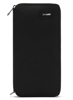Portfel antykradzieżowy Pacsafe RFIDsafe Travel Wallet - jet black