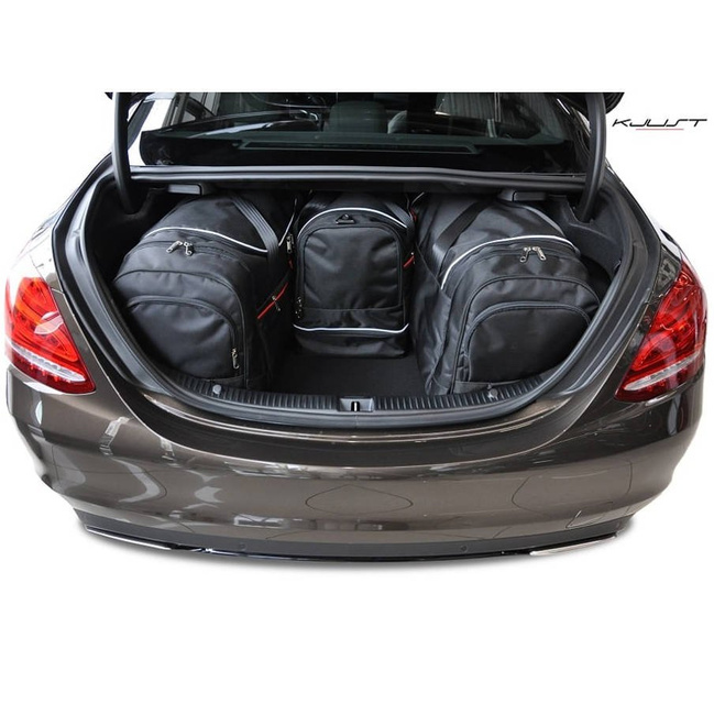 MERCEDES-BENZ C LIMOUSINE 2013+ TORBY DO BAGAŻNIKA 4 SZT