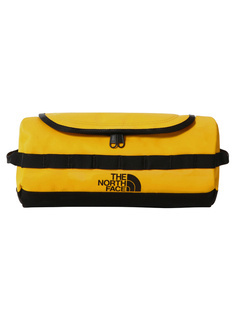 Duża kosmetyczka North Face Base Camp Travel Canister L - summit gold/tnf black